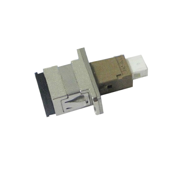 SC to MU Fiber Conversion Coupler Single Core Mount Adapter